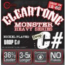 Cleartone 9460 Electric HEAVY MONSTER SERIES Nickel...