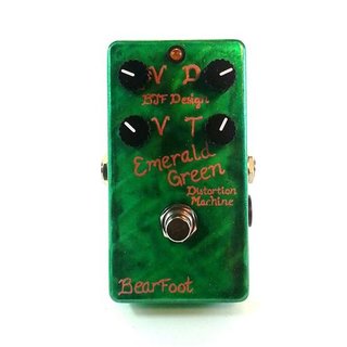 Bearfoot FX Emerald Green Distortion Machine
