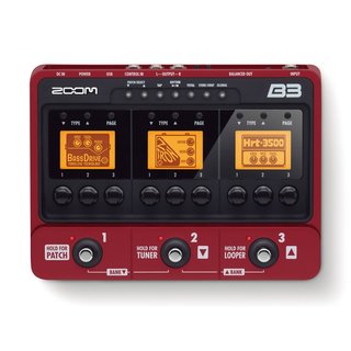 Zoom B3 Bass FX Pedal