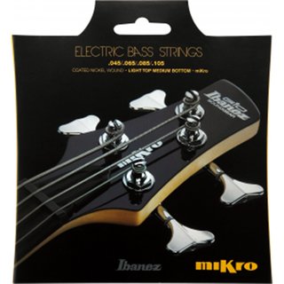 Ibanez IEBS4CMK  E-Bass Nickel W. 4-Saiter Coated für Ibanez Mikro 45-105