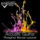 DOrazio Strings 21 Acc.Guitar 80/20 Round Wound 011-050