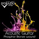 DOrazio Strings 27 Acc.Guitar 12String 80/20 Round Wound...