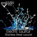 DOrazio Strings X35F E-Guitar Stainless Steel Flat Wound...