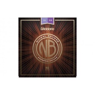 DAddario NB1152 Nickel Bronze Custom Light Acoustic Strings