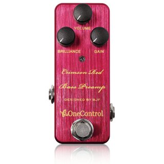 One Control Crimson Red Bass Preamp