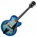 Ibanez AFC155-JBB Contemporary Archtop Jet Blue Burst...