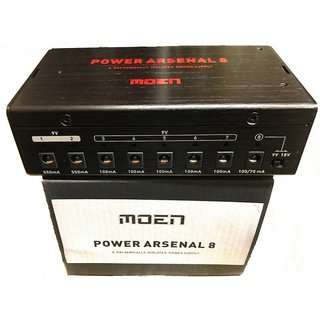 MoenFX ISO PA-8 Pedal Power Arsenal with 8 Isolated Outs