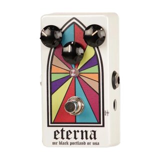 Mr Black Pedals Eterna Custom Shimmer Reverb Pedal - STAINED GLASS