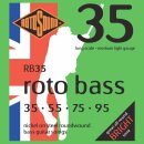 Rotosound RB35 Nickel Roundwound Bass Strings 35-95