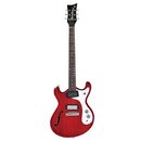 Danelectro 66 Guitar Transparent Red