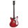 Danelectro 66 Guitar Transparent Red