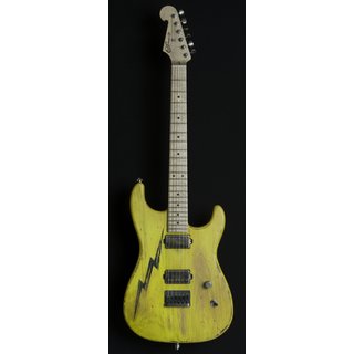 Luxxtone Guitars El Machete - boxcar yellow