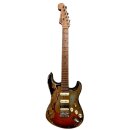 Luxxtone Guitars Choppa S - destroyed Sunburst