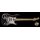 Luxxtone Guitars Choppa S - black over red - peace sign