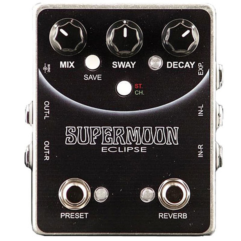 Mr Black Pedals Supermoon Eclipse - Stereo modulated Reverb, 299,00 €