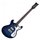 Danelectro 66T Guitar Transparent Blue