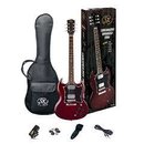 SX SE4-SK-TWR SG Electric Guitar- Trans Wine Red