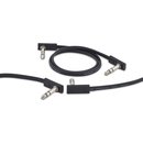 RockBoard Flat TRS Cable 60 cm, Black