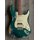 Luxxtone Guitars Choppa S - aged green pelham blue over sunburst