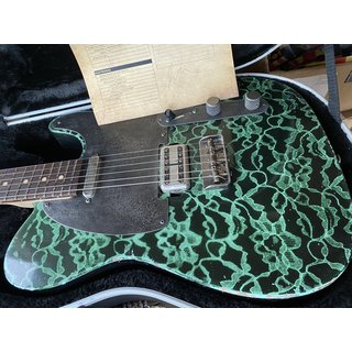 Luxxtone Guitars Choppa T - Lace Green Graphic