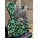 Luxxtone Guitars Choppa T - Lace Green Graphic