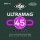 Rotosound UM45-5 Ultramag Saiten für Bassgitarre, 5-saitig, 40-130