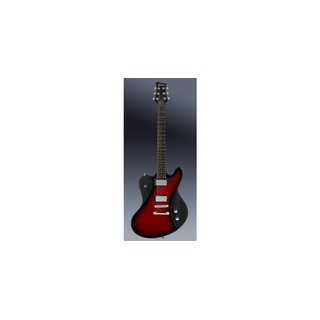 Framus D-Series Idolmaker - Burgundy Blackburst Transparent High Polish