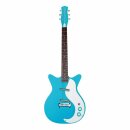 Danelectro 59M NOS+ Baby Come Back Blue E-Gitarre