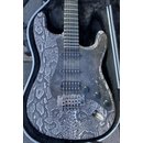 Luxxtone Guitars Choppa S - Snake Skin Grey