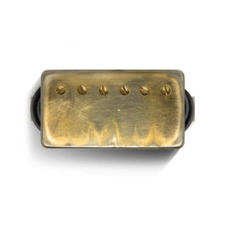Bare Knuckle Pickups Abraxas 6-String Humbucker Bridge Gold Aged Cover