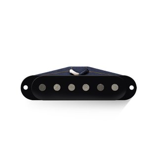 Bare Knuckle Pickups  Apache Single Coil Strat Set Flat Black