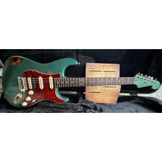 Luxxtone Guitars Choppa S - Lake Placid Blue over sunburst