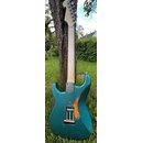 Luxxtone Guitars Choppa S - Lake Placid Blue over sunburst