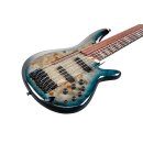 Ibanez SRAS7-CBS 7-String fretted and frettless E-Bass Cosmic Blue Starburst