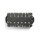 Bare Knuckle Pickups - Juggernaut Humbucker Set Black Battleworn Cover