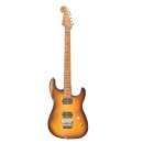 Luxxtone Guitars El Machete - Chevron Flame Maple Top...