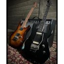 Luxxtone Guitars El Machete - Chevron Flame Maple Top Amber Burst E-Gitarre