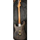 Luxxtone Guitars El Machete - Chevron Flame Maple Top Amber Burst E-Gitarre