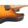 Luxxtone Guitars El Machete - Chevron Flame Maple Top Amber Burst E-Gitarre