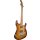 Luxxtone Guitars El Machete - Chevron Flame Maple Top Amber Burst